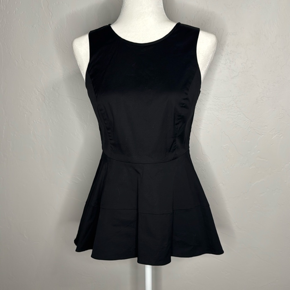 peplum top size 2 White House black market